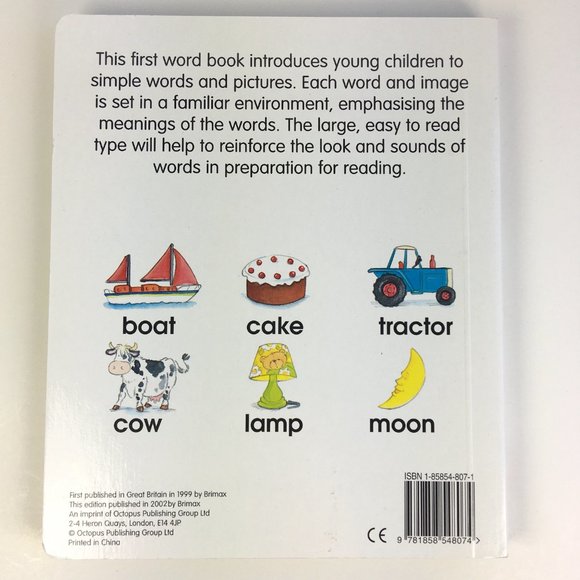 3 Board Books My First Words Corduroy On the Go Wheels That Work - Picture 3 of 7